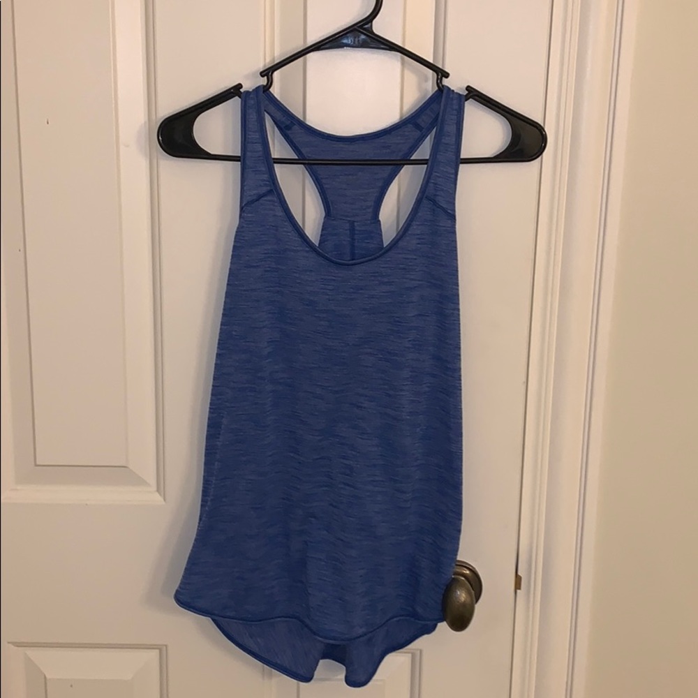 Lululemon tank size 6 like new blue